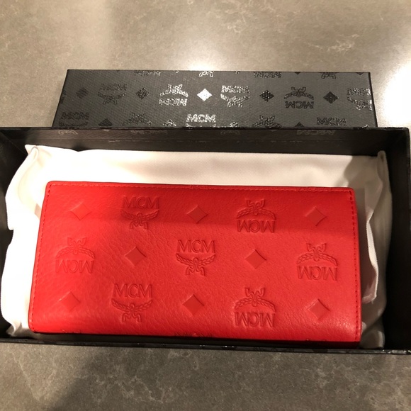 MCM Handbags - [sold ]Brand New MCM Marigold Orange Wallet